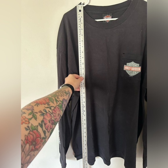 Mackie, Oshawa Harley Davidson Long Sleeve Tshirt - Picture 3 of 9